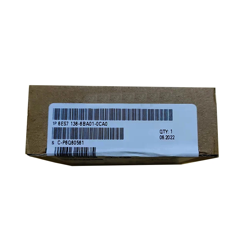 New Original 6ES7 136-6BA01-0CA0 6ES7136-6BA01-0CA0 fail-safe digital output module for Siemens SIMATIC ET200SP series. Features 4 safe output channels, electrical isolation, high safety integrity, fast response. 