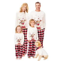 Wholesale Amazon Winter Fashion Adult Kids Baby Family Matching Christmas Pajamas