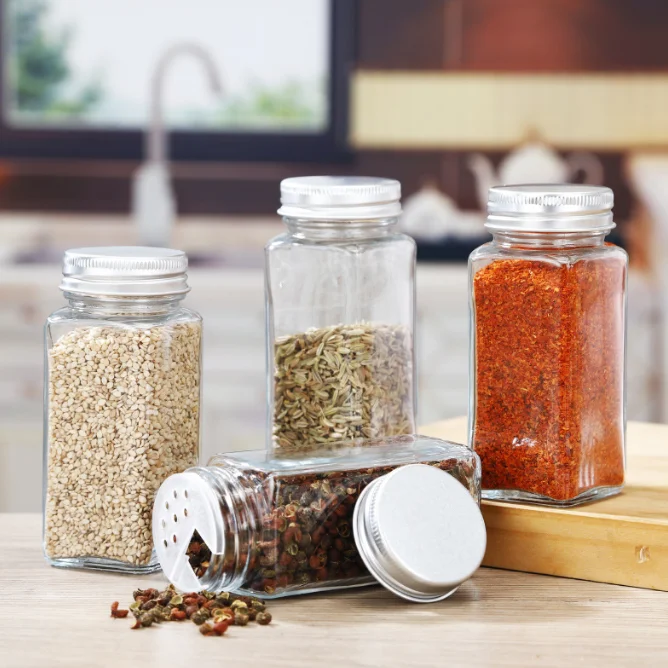 Oz Glass Spice Containers Bulk Wholesale Kitchen Gadgets Eco