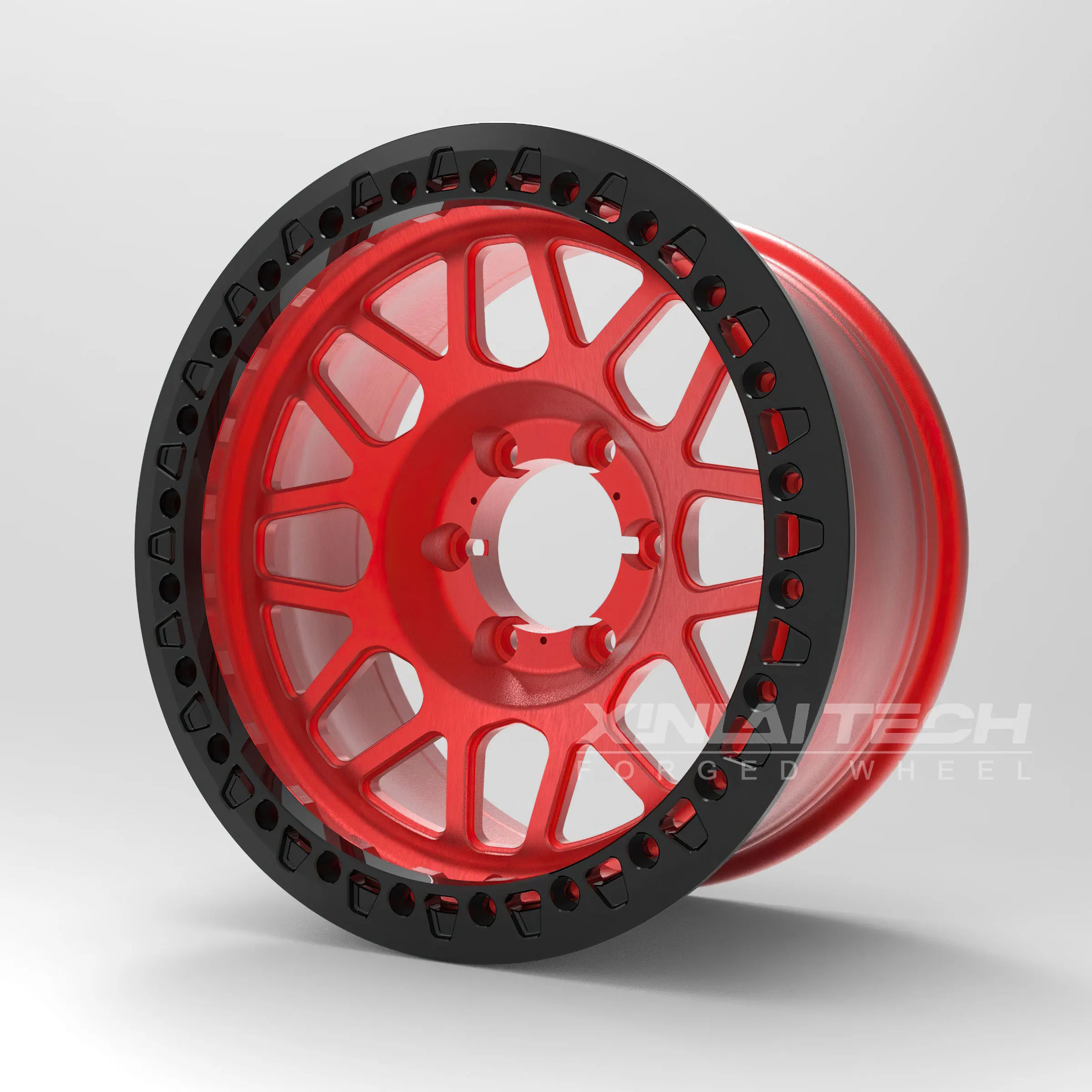 XL Custom Offroad Forged Beadlock Rims 17-24 Inch 8x165.1 8x170 Fit Ram 2500 3500 Ford Super Duty Heavy Duty Truck Wheels - Image 2