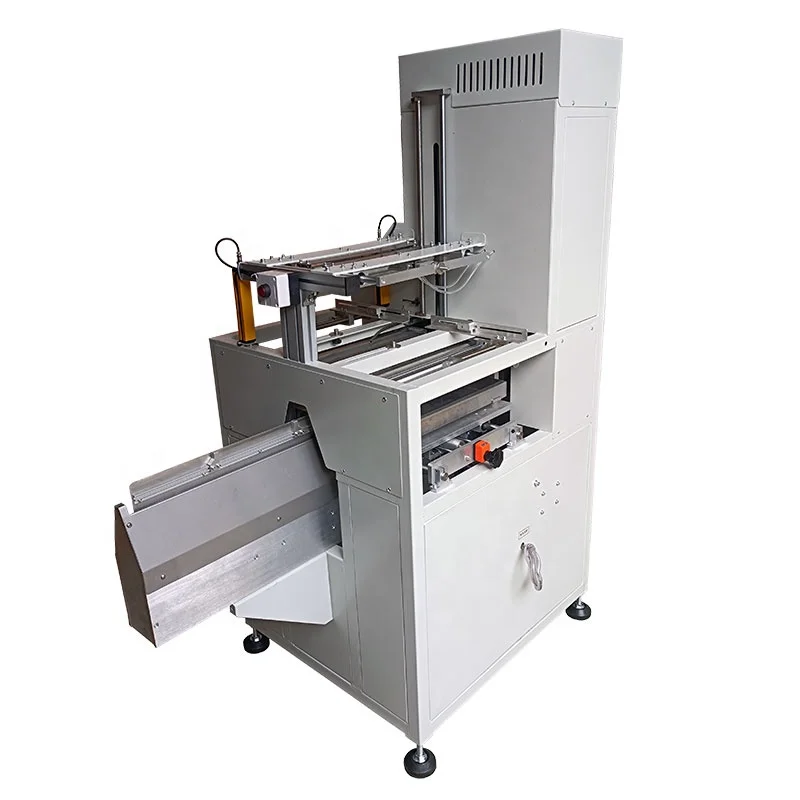 MADE in CHINA Notebooks Making Machine for Sale Soft Cover Leather Note Book Casing in Machine