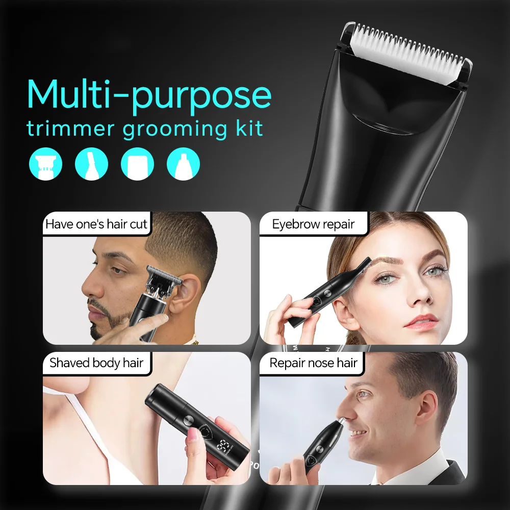 USB Charging Set Private Push Shear Full Body Washing Multifunctional Cross-Border Epilator Electric Hair Clipper Shaver supplier