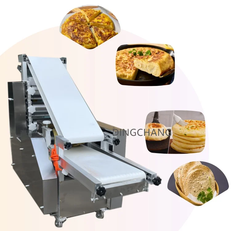 High output	semi automatic chapati machine	samoon press pizza bread making machine	pita maker roti making machine electric