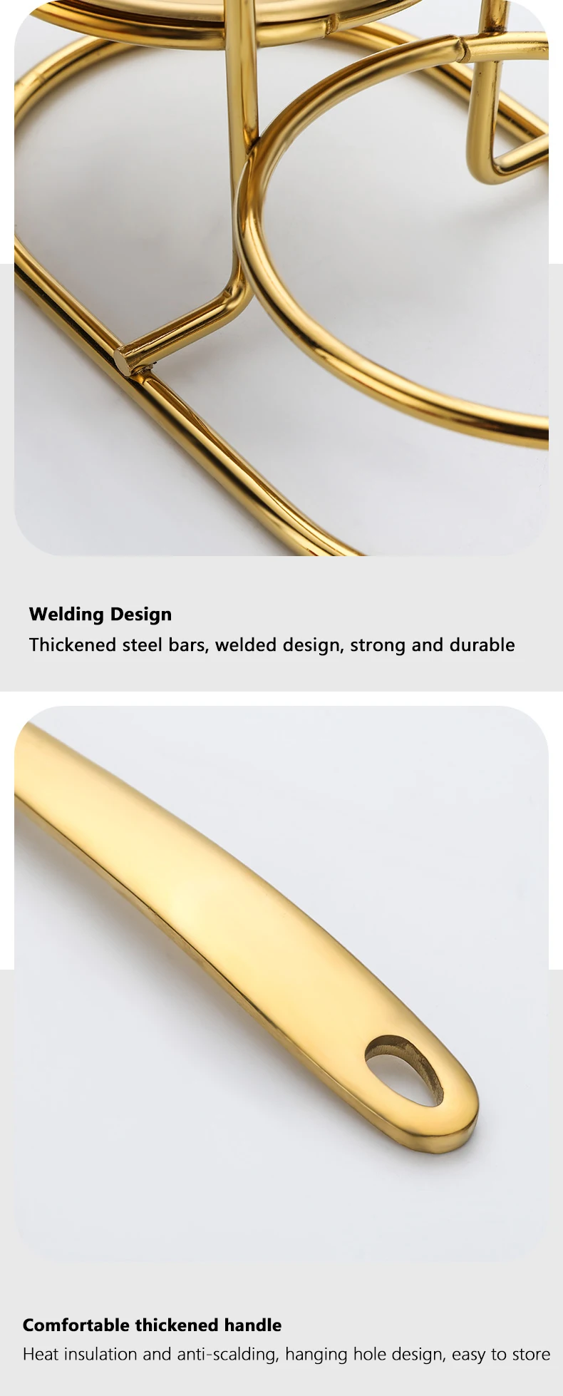 5 Star Luxury Restaurant Buffet Serving Set Stainless Steel Standing