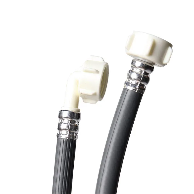 High Quality and Economical PVC Plastic Inlet Hose Connector for Washing Machines for Laundry Appliance Parts