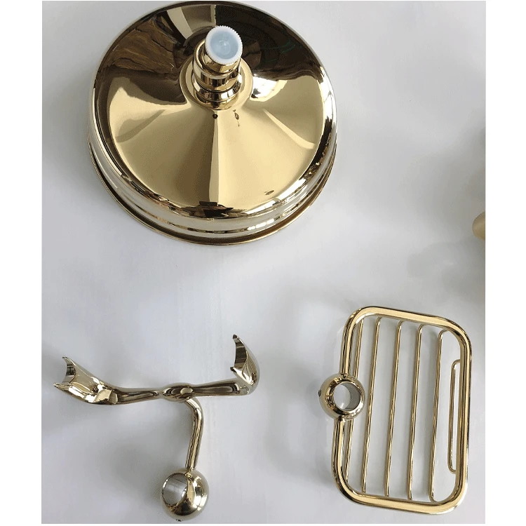 Traditional Brass Triple Function Exposed Thermostatic Shower System supplier