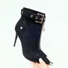 Black suede