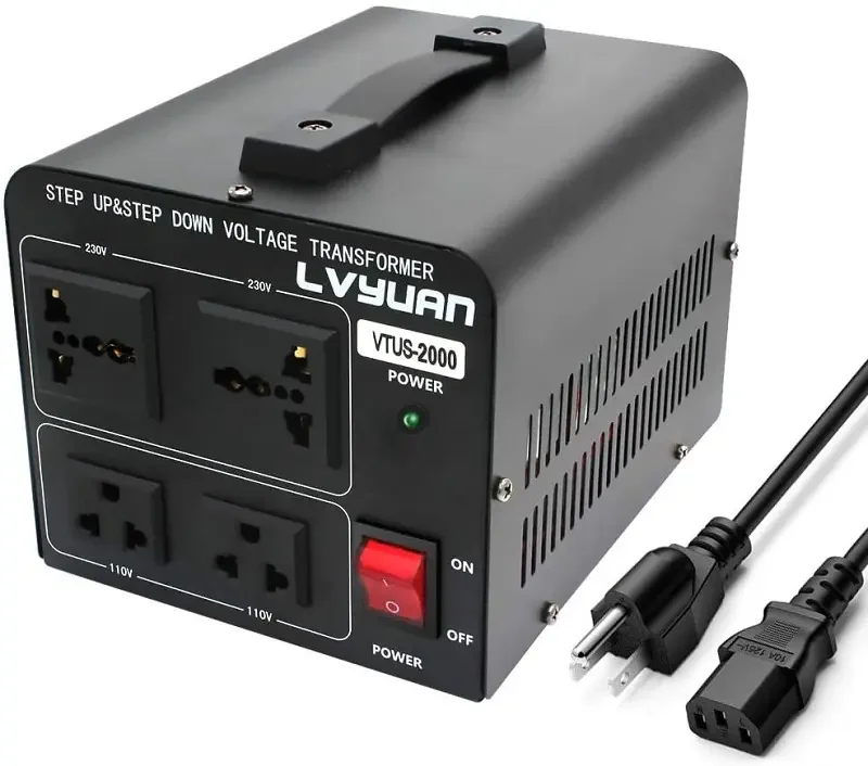 Voltage Regulator 110v 220v Voltage Converter 300w 500w 1000w 2000w 3000w 4kw 5kw Converter Step up and Step-down Transformer