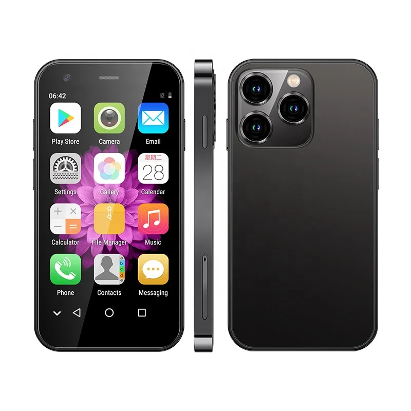SOYES XS15 Small Smartphone 3 Inch IPS Display Screen 2GB RAM 16GB ROM 3G Celular Android Cheap Mini Smart Phone