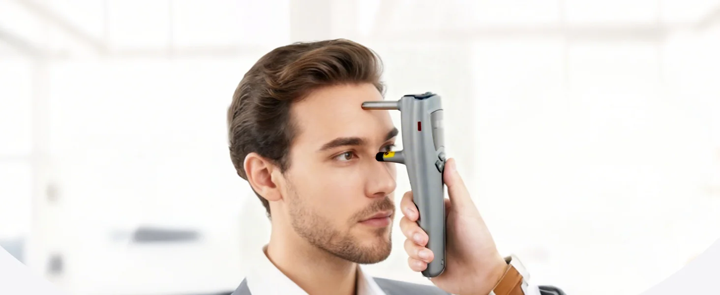 Optics Instruments Rebound Tonometer SW-500 Ophthalmic Equipment for Veterinary and Human Eye Pressure Measurement