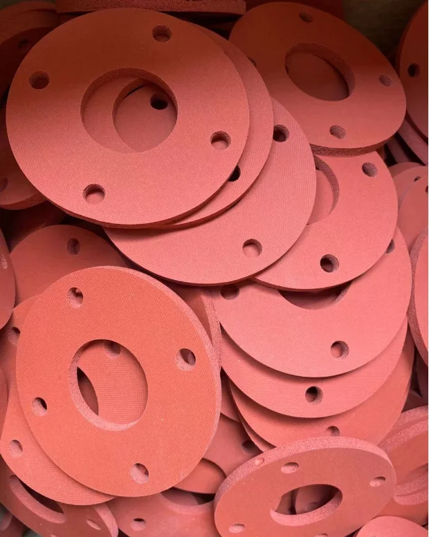 High Temperature Custom Made Soft Medium Firm Hardness Silicone Rubber Sheet Sponge Foam Pad for Heat Press Machine Iron Table