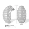 EH194 steel earrings
