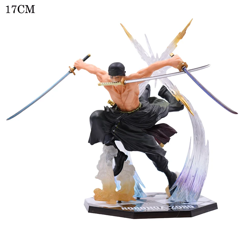 One Pieces Luffy Zoro Sanji Ace Action Figure Pvc Collection Model Toy