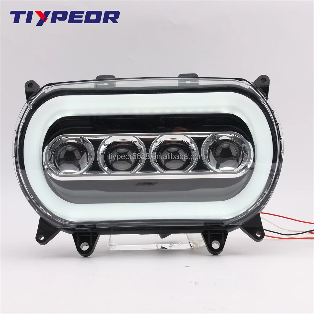 product tiypeor motorcycle lighting system high power 120w led headlights for harley road glide limited fltrk 2020 2022 led headlamp-8