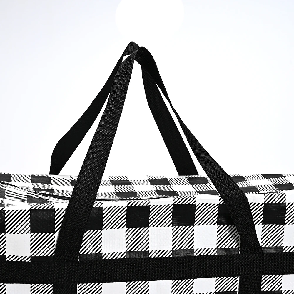 Hot Selling Lovely  Woven Polypropylene Shopping Bags Environmentally Friendly with Heat Transfer Printed Logo details