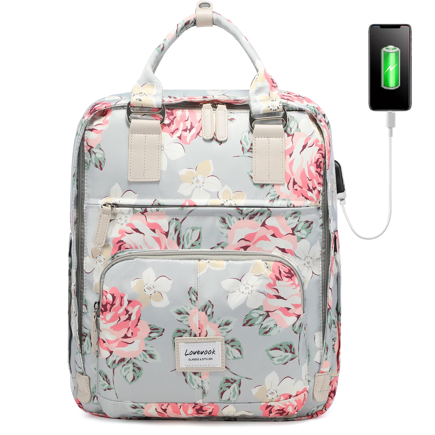 LOVEVOOK Waterproof Backpacks Stylish Functional