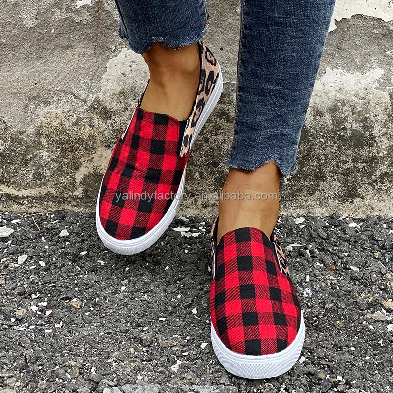 Buffalo plaid shoes wholesale Outlet
