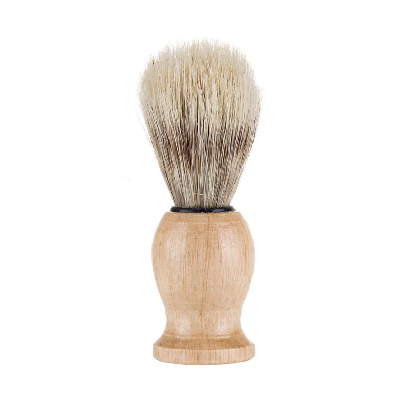 Hot Sell Rts Boar Bristle Beard Shaving Brush Soft Hair Cleansing