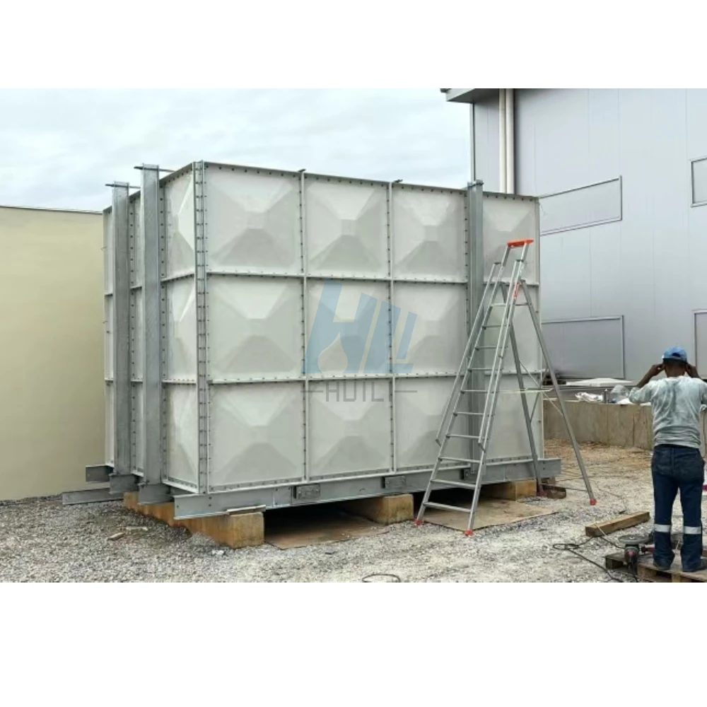 HUILI FRP GRP大型養殖農業用水槽 50ガロン/500L 温水貯蔵工場タンク 1