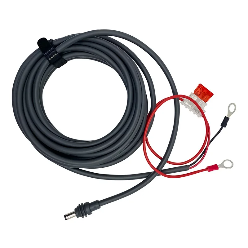 For Starlink Mini Specific Power Cable DIY 18AWG Wiring Extension Harness with Automotive Fuse Holder ATC/ATO DC Plug Waterproof