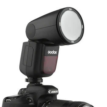New Godox V1+ AK-R1 Kit Flash Light Studio Flash Speedlite for All Brand Camera detail image