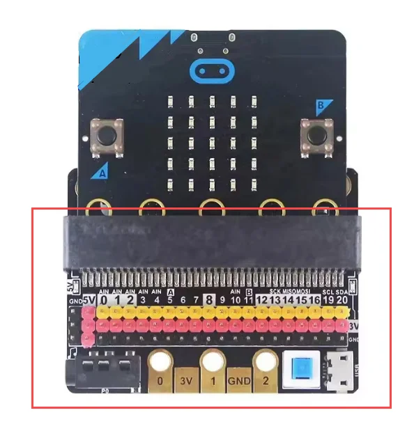 basic:bit io expansion board horizontal type pinboard... Microbit Expansion Board IOBIT V1.0/V2.0 - Starter Kit