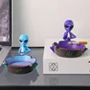 colorful Alien Blue  Ashtray
