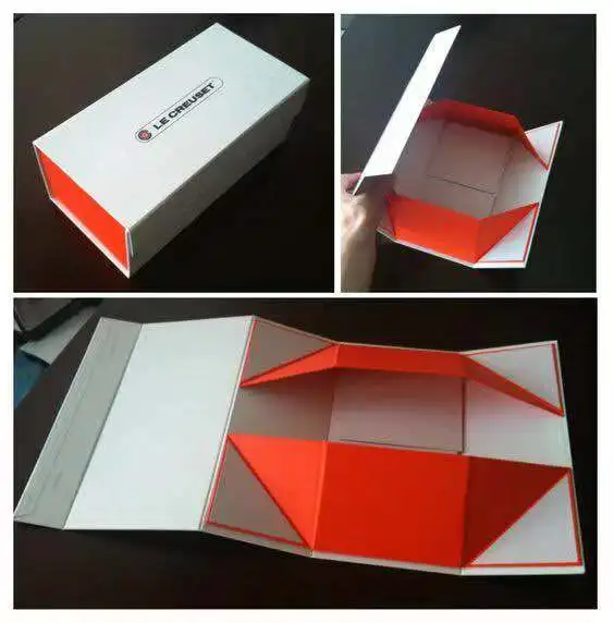China Factory Supplier OEM Accept Custom logo Design Collapse Magnetic Paperboard Box for Gift Pack