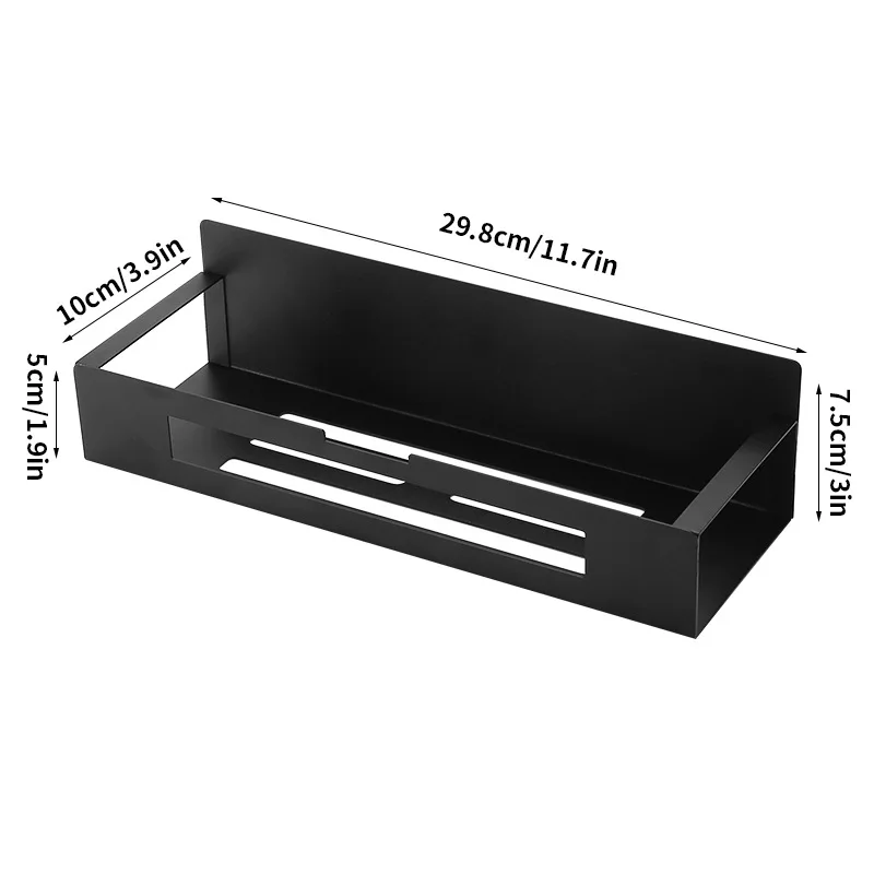 Customized Metal Refrigerator Multi-function StorageRack No Punching Wall Hanging Organizer Stainless Steel Kitchen Spice Rack