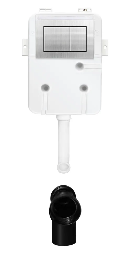 Lot De 2 Vis De Fixation Réservoir Toilette Avec Joint Caoutchouc - Kit Réparation Chasse D'Eau