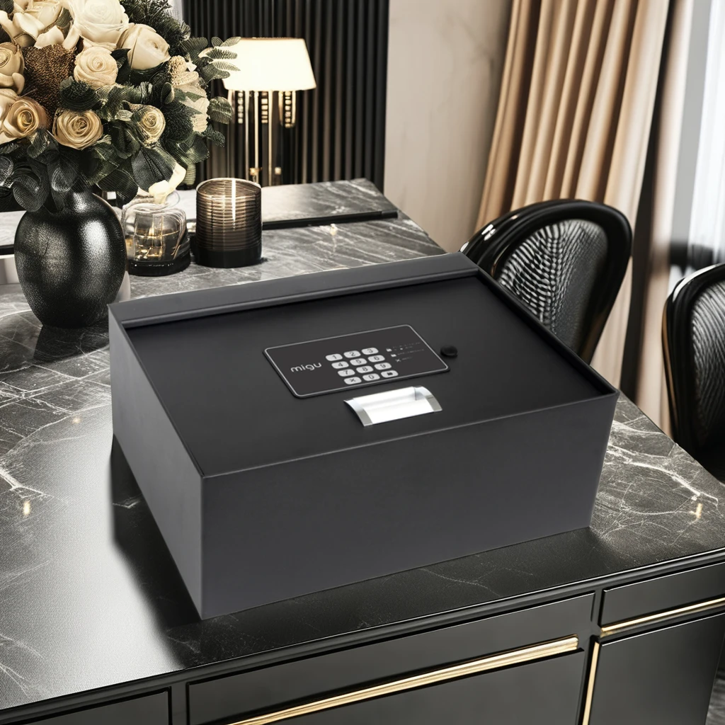 Digital Electronic Mini Display Safe Box Top Open Keypad Lock for Hotel Room Safe Locker with Electronic Safe Features