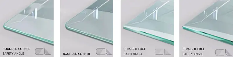 Modern Aluminum Groove Staircase U Channel Glass Railing