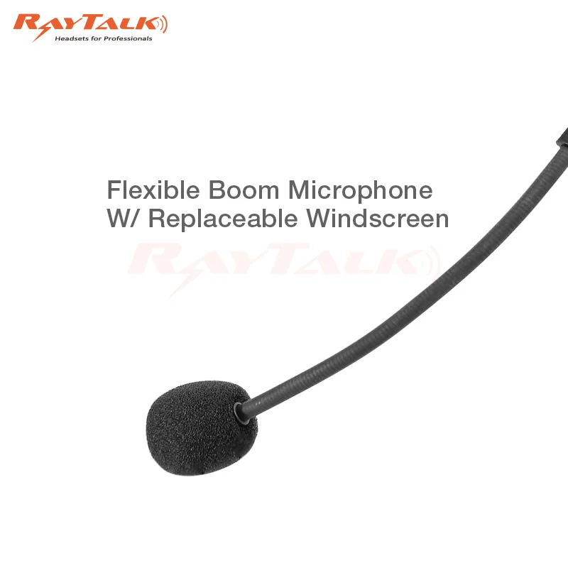 RJ45 or RJ11 Connector Two Way Radios Headset Call Center Headset with B Oom Mic
