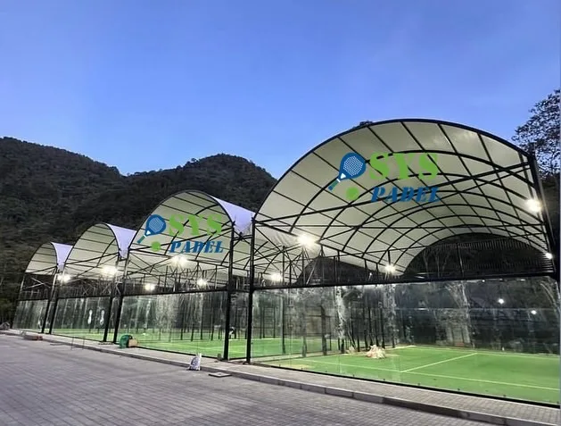 Movable Steel Padel Court Outdoor Sports Equipment with Removable Tennis Field Hot Dip Galvanized Finish Wholesale