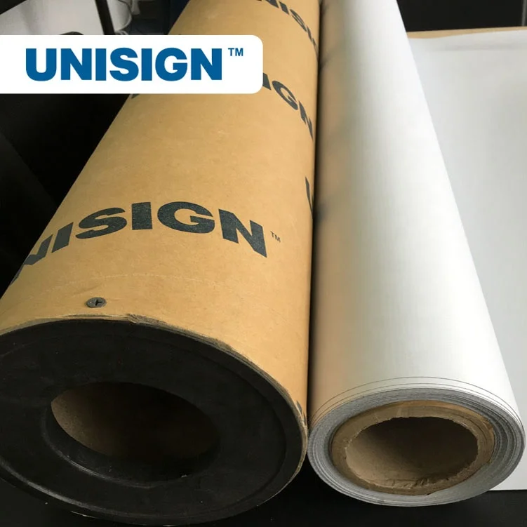 Unisign Outdoor Printing Material Gray Or Black Back Banner 13 Oz ...