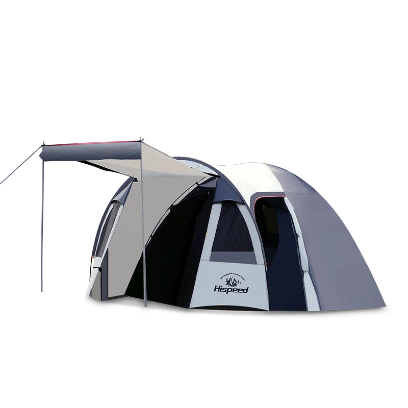 Outdoor Glamping 34persons Family Tunnel Tents Large Waterproof One