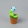 Mini version-Blue shooter potted plant