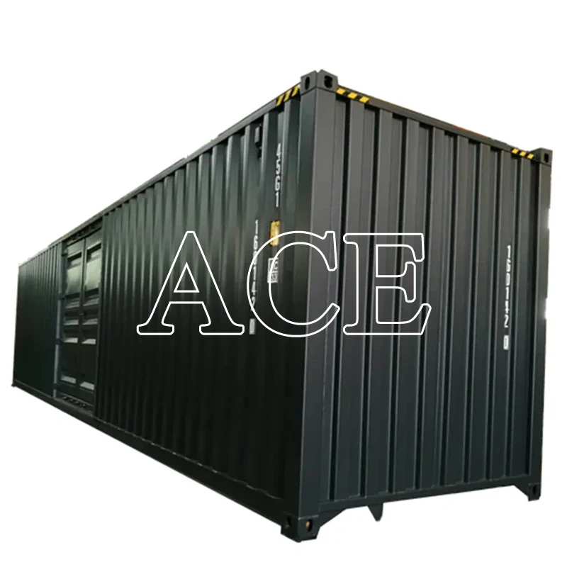 CSC Certificated 40ft One Side Door Opening Dry Shipping Container 40 40 Foot HC or GP Steel Material CSC Certified
