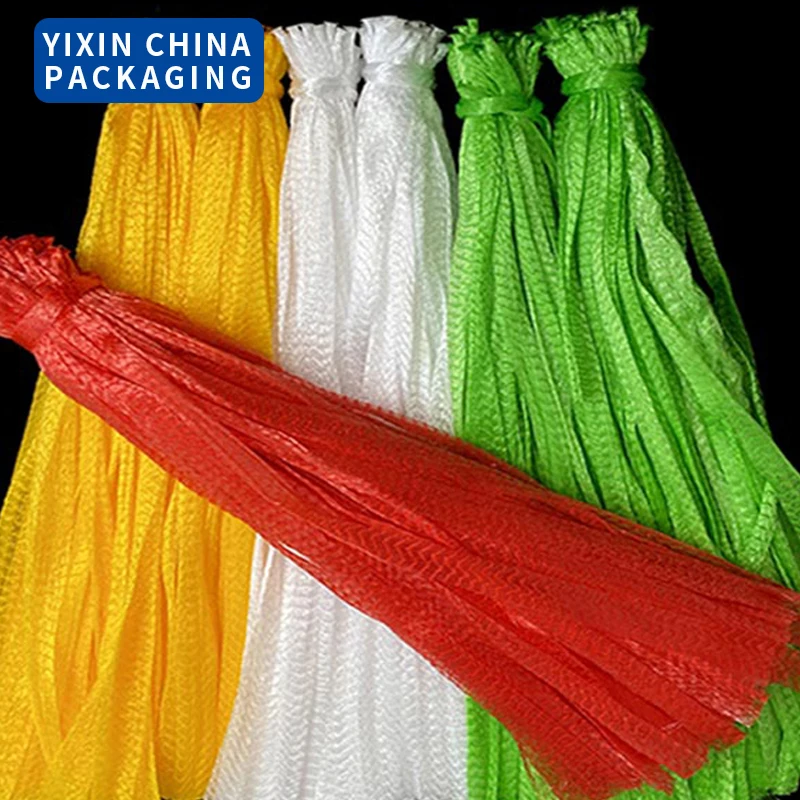 Extruded Tubular Net Packing Fruit And Vegetables,Net For Meat Products ...