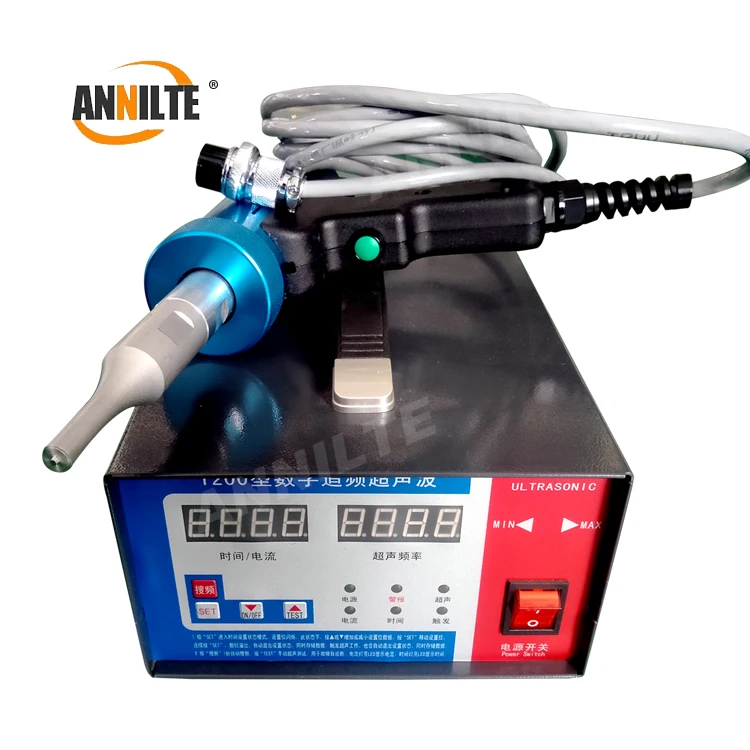 Handheld Automatic Plastic Ultrasonic Welding Machine Spot Welding Machine for pp Manure Belt