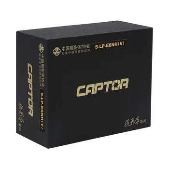 FB-CAPTOR-S-LP-E6NH(V)Battery 2400mAH New UpgradeFor Canon EOS6D 70D 80D 5DMark4 R5 R5C R6 R7 5D2 5D3 5D4 6D 6D2 Camera SLR detail image