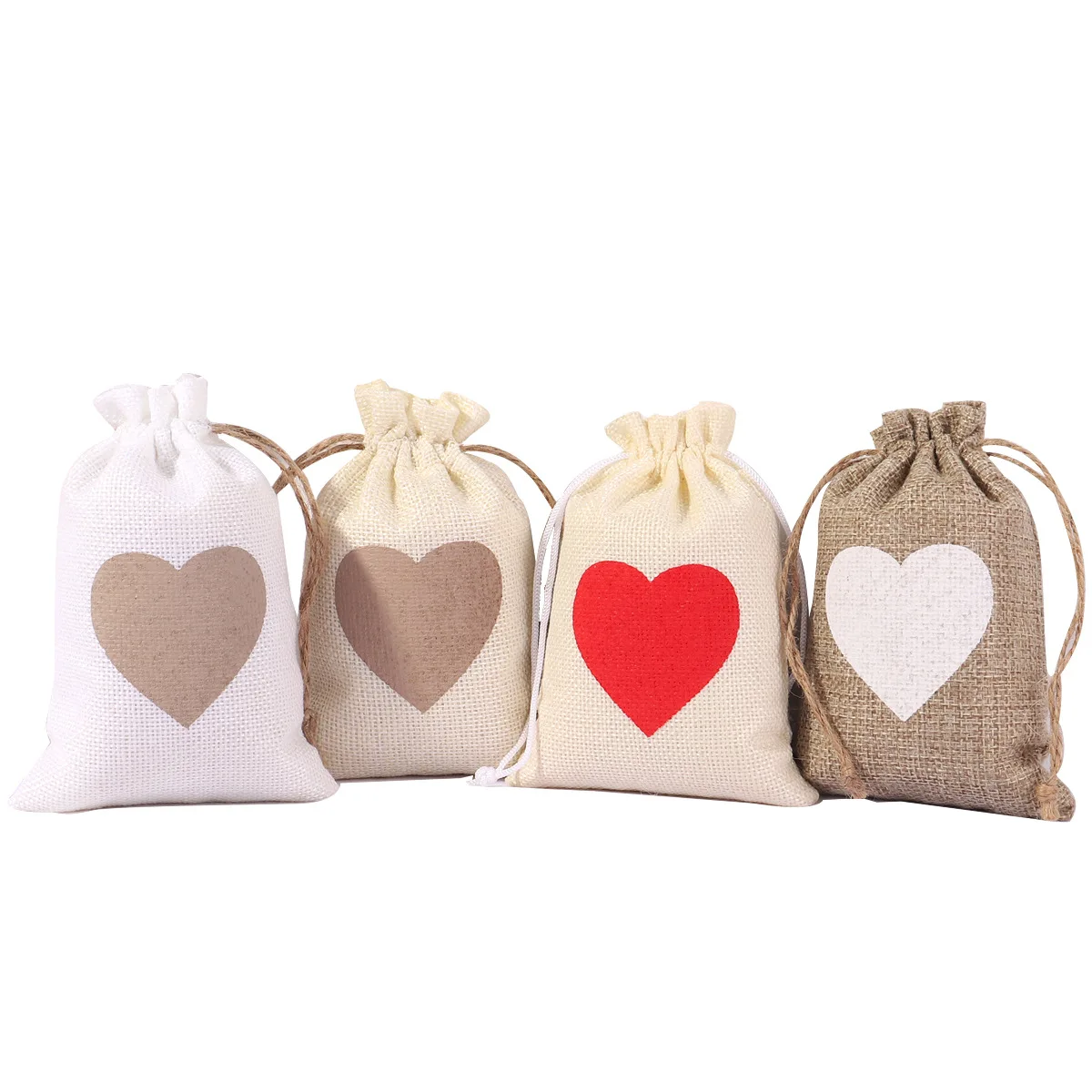 Wholesale Gift Jute Bags Customizable and Promotional