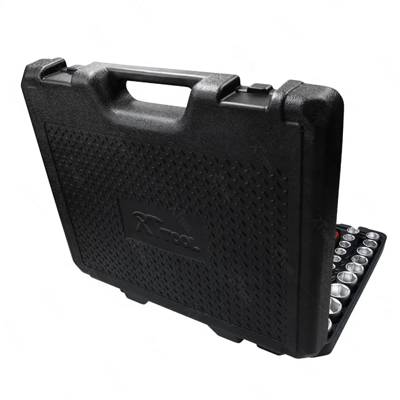 RTTOOL 195Pcs Box Case Combo Package Wrench Socket Tool Sets