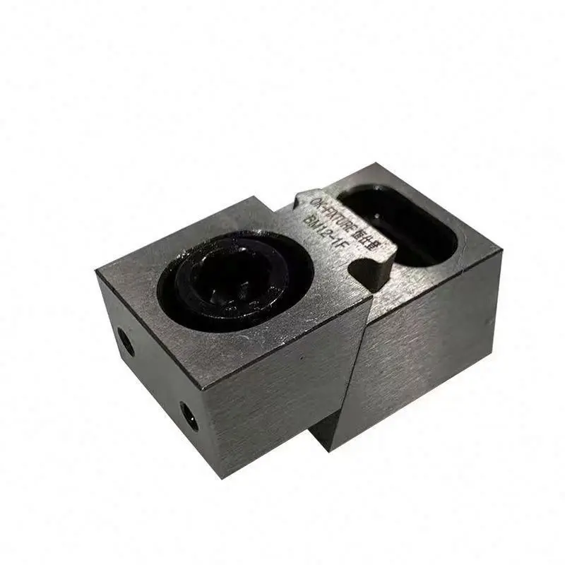 TEBAK TEBAK CNC Side Fixed Precision Vise OK Clamp Cutting Tool Unidirectional Fixed Clamping Block Extend OK Vise M6-M16