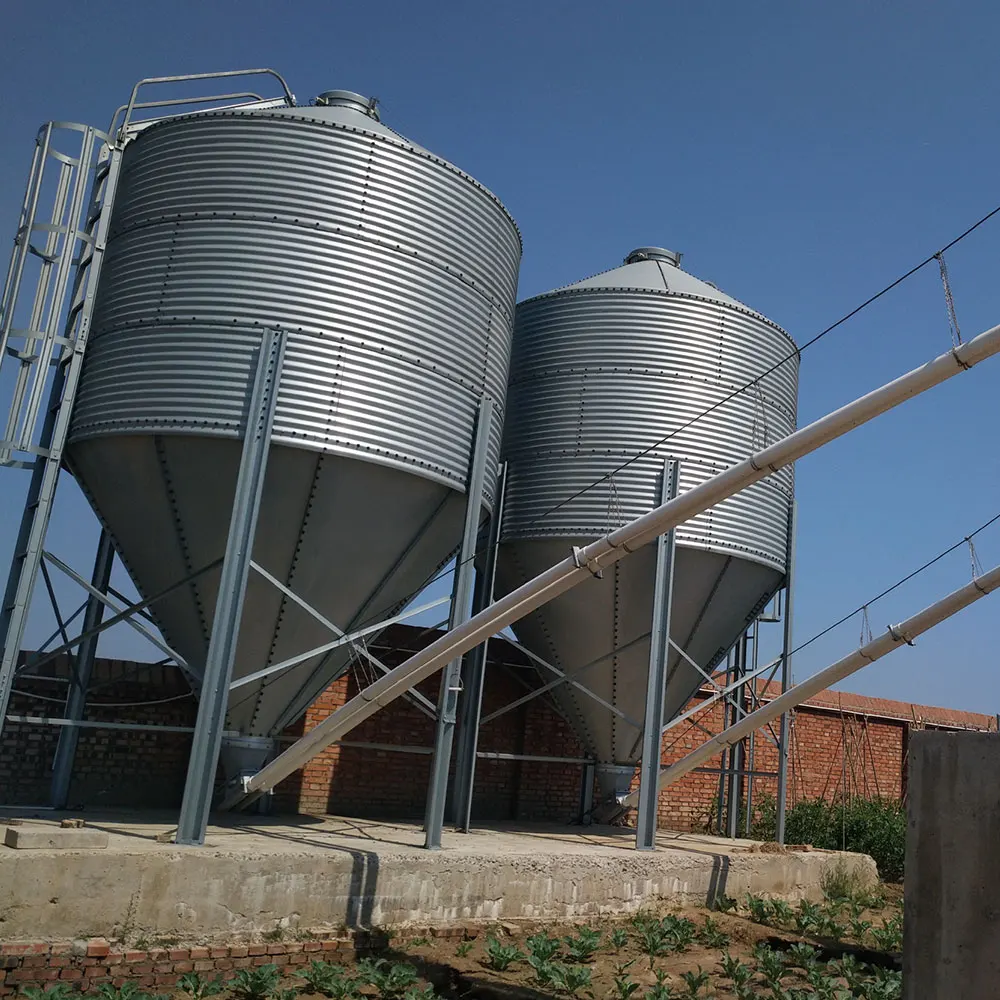 best poultry farm feed silo for grain storage