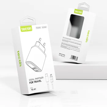 Hih Quality Charger Box Packaging With Custom Logo