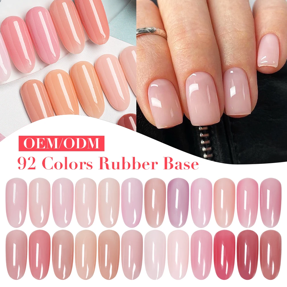 Caixuan Colorful Rubber Base Bulk Capacity  UV Gel Polish
