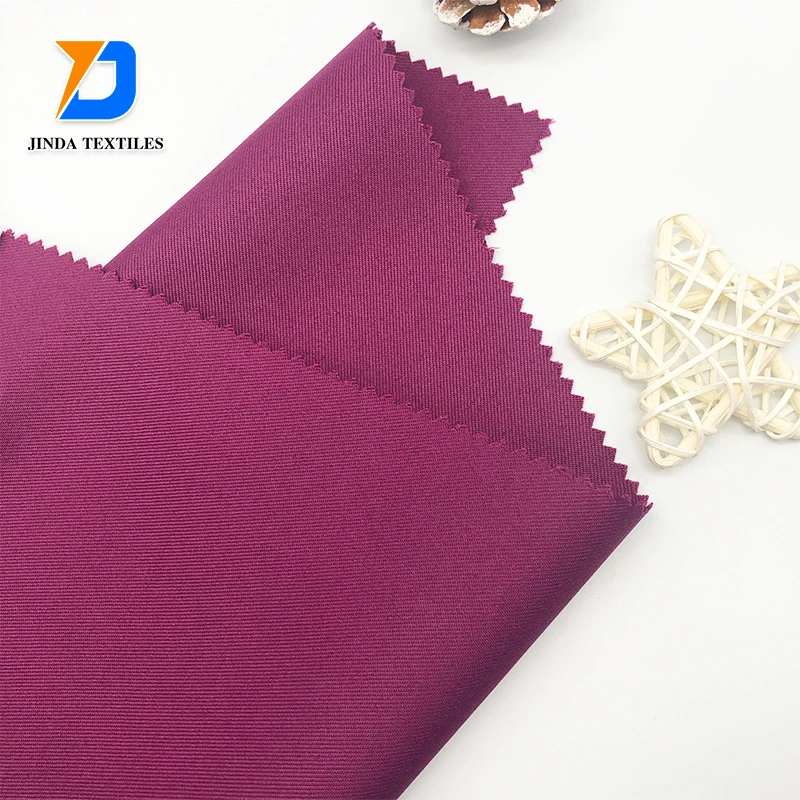 Jinda Китай spandexTC 65/35 полиэстер хлопок дрель TR 65% полиэстер 35% хлопок поплин простая ткань