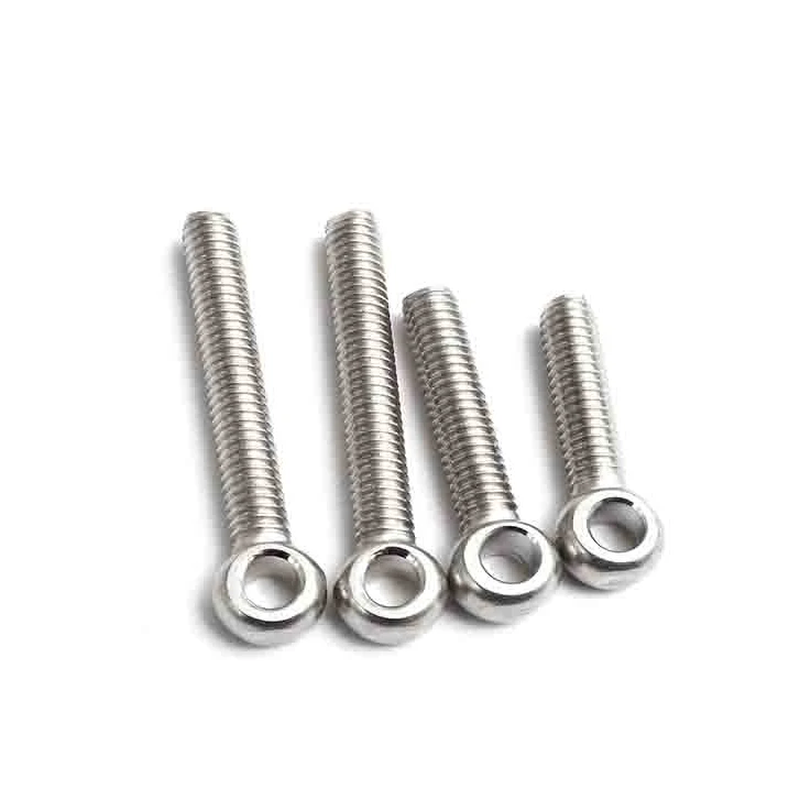 Din580 Galvanizing Lifting Eye Bolt Bent Eye Bolt Long Shank Lifting