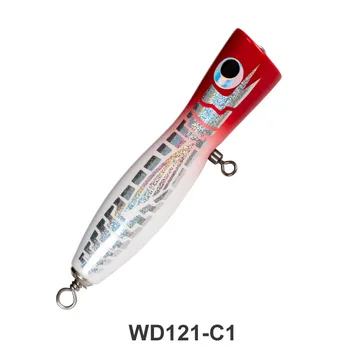 Cheery 35g Heavy Wave Climbing Floating Wood Bait Small Gram Three-Hook Sea and Deep Sea Boat Fishing Lure – Hooks – view 4